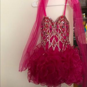Small pretty sweet 16 dress